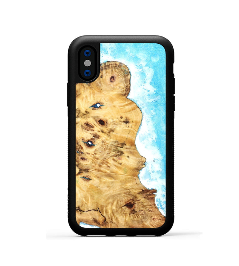 iPhone Xs Wood Phone Case - Halle (Coastal, 827551)