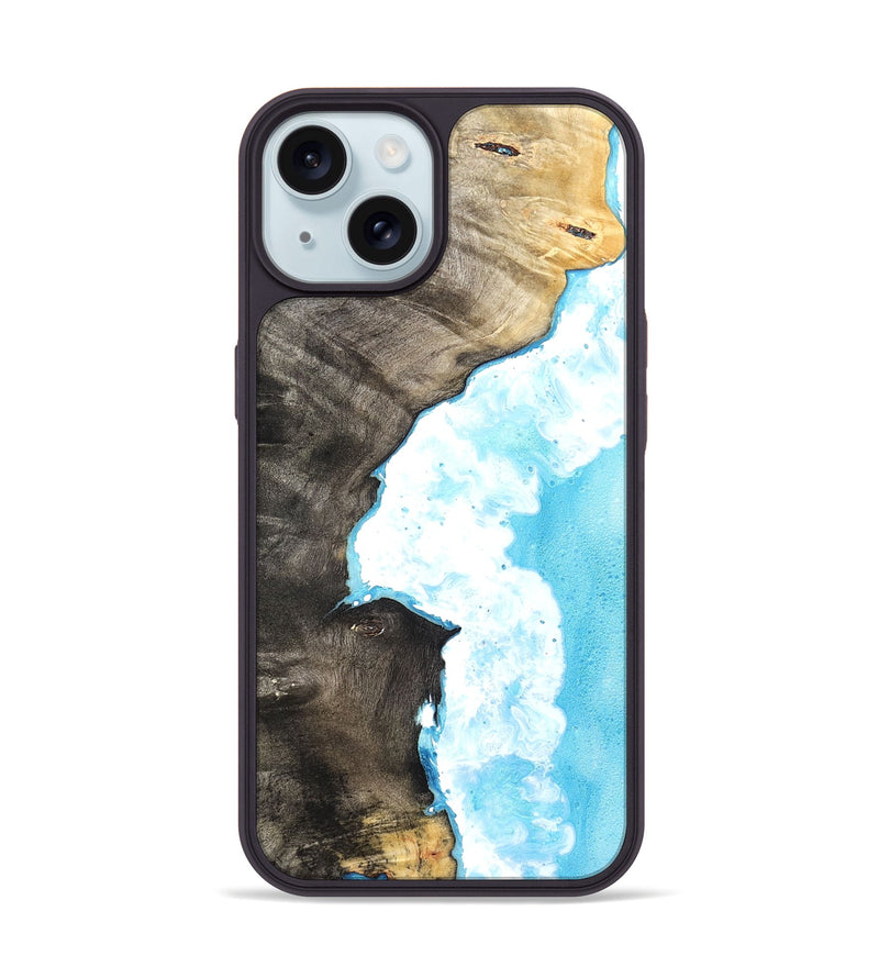 iPhone 15 Wood Phone Case - Tonya (Coastal, 827554)