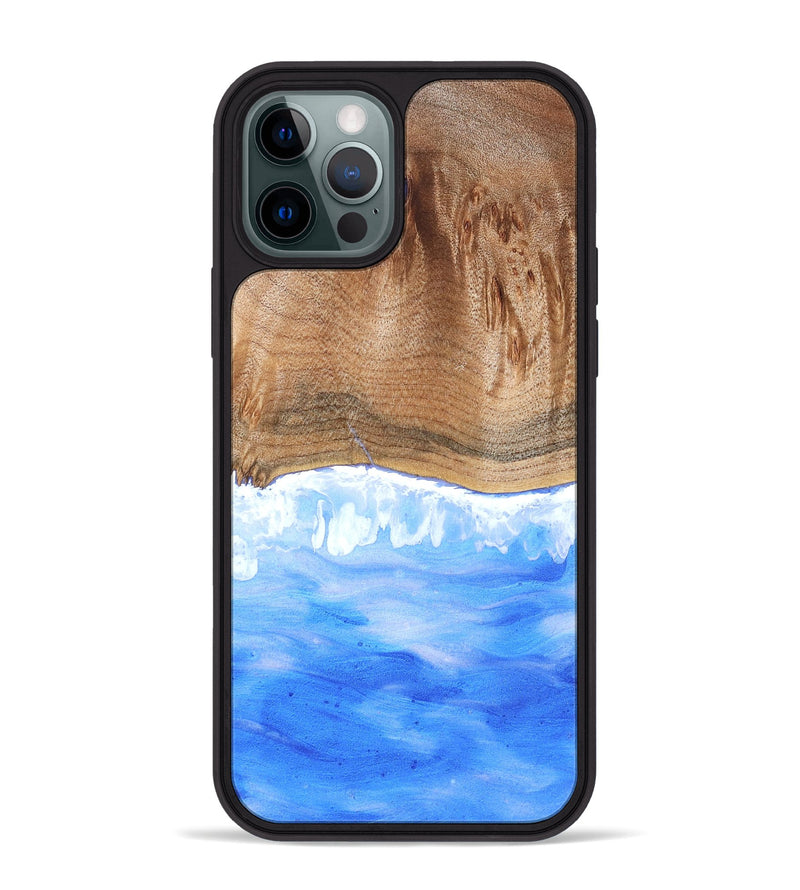 iPhone 12 Pro Max Wood Phone Case - Odalys (Coastal, 827555)