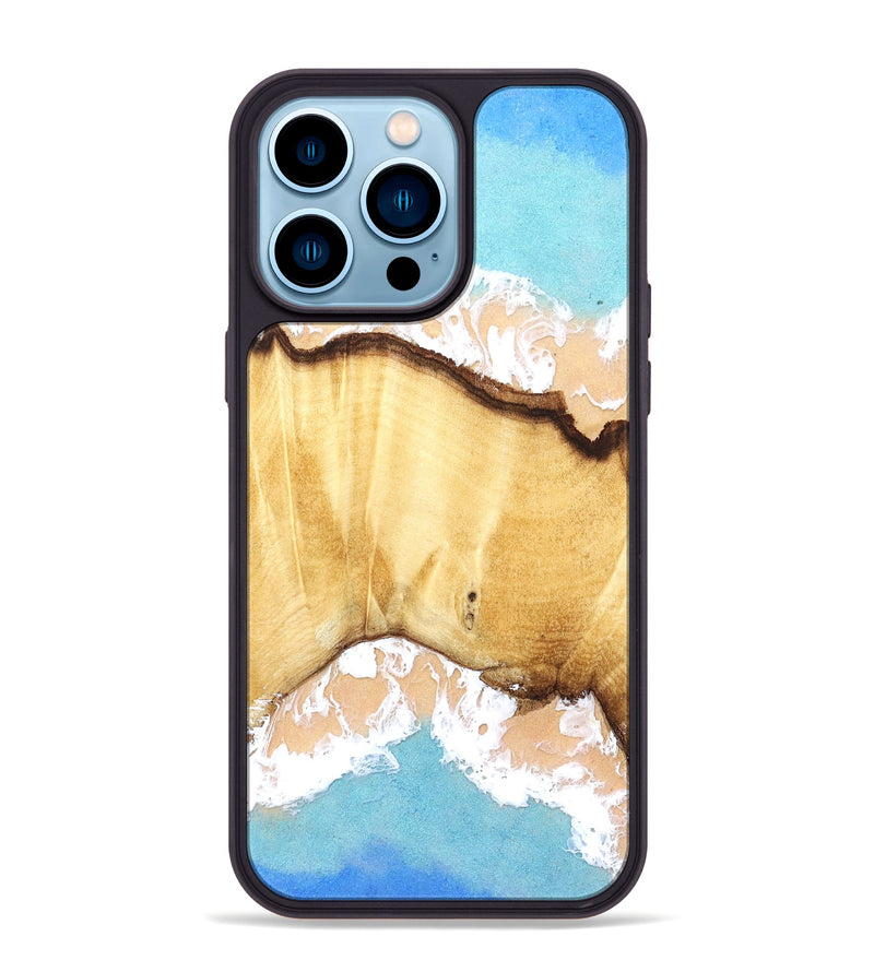 iPhone 14 Pro Max Wood Phone Case - Rikki (Coastal, 827556)