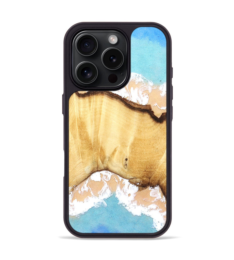 iPhone 16 Pro Wood Phone Case - Rikki (Coastal, 827556)