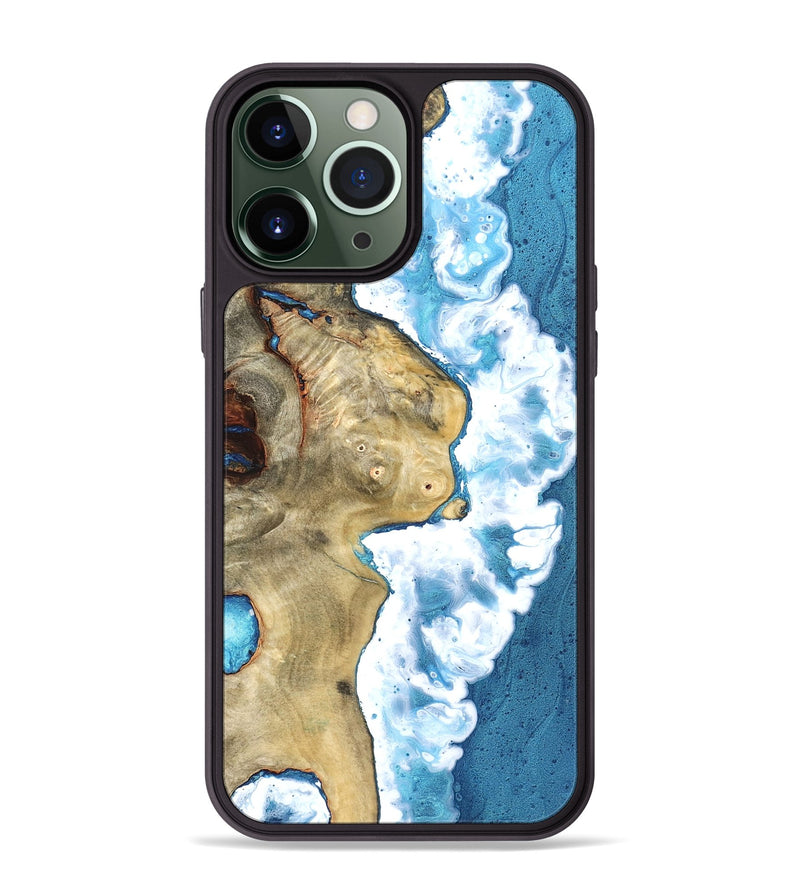 iPhone 13 Pro Max Wood Phone Case - Seven (Coastal, 827561)
