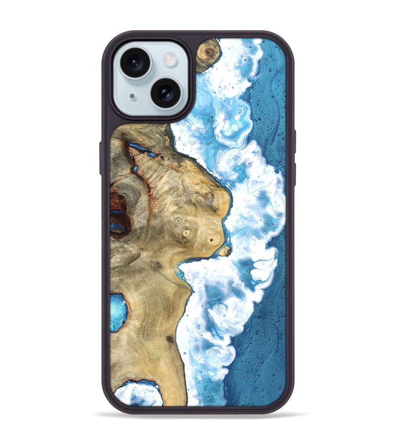 iPhone 15 Plus Wood Phone Case - Seven (Coastal, 827561)