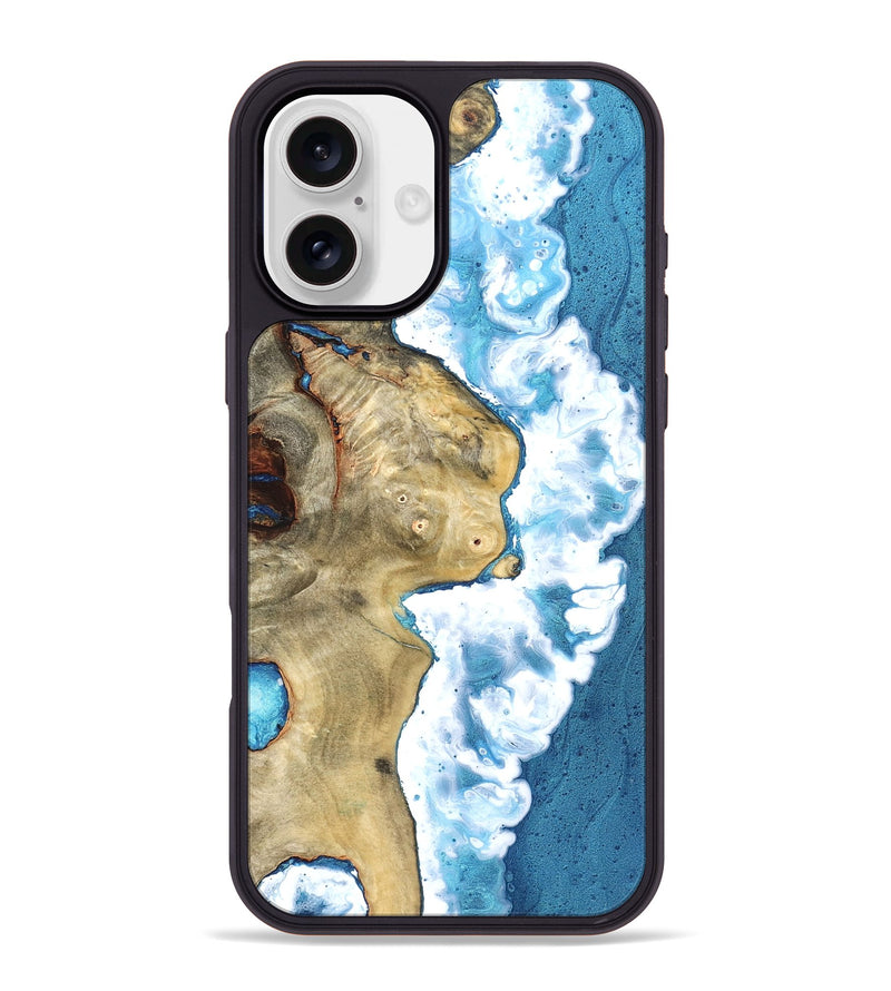 iPhone 16 Plus Wood Phone Case - Seven (Coastal, 827561)