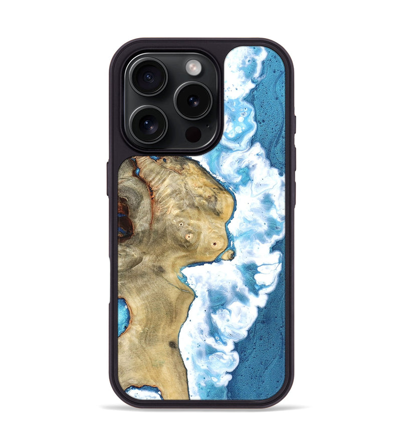 iPhone 16 Pro Wood Phone Case - Seven (Coastal, 827561)