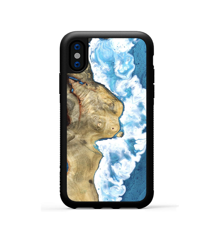 iPhone Xs Wood Phone Case - Seven (Coastal, 827561)