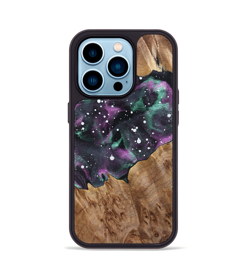 iPhone 14 Pro Wood Phone Case - Jadyn (Cosmos, 827566)