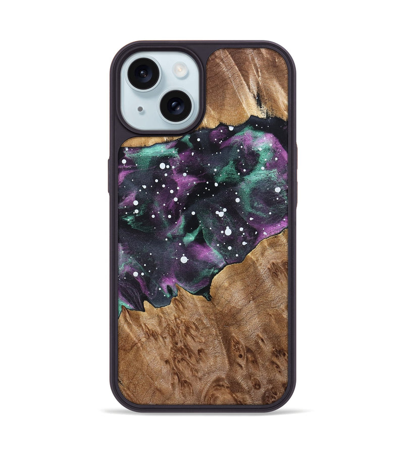iPhone 15 Wood Phone Case - Jadyn (Cosmos, 827566)