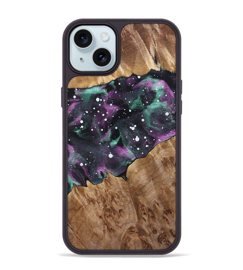 iPhone 15 Plus Wood Phone Case - Jadyn (Cosmos, 827566)