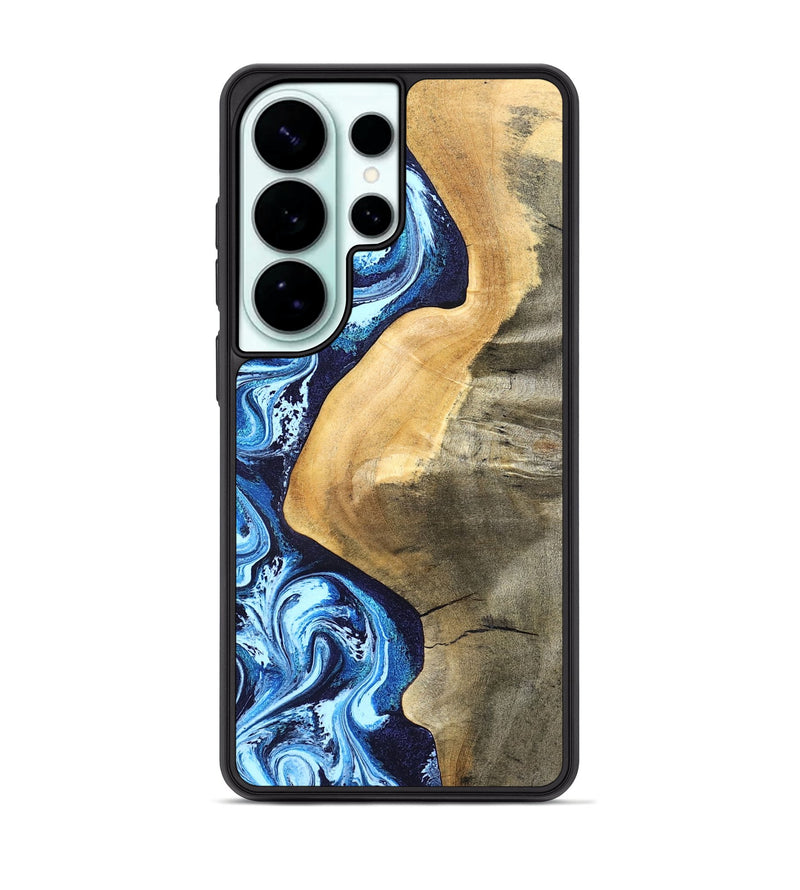 Galaxy S26 Ultra Wood Phone Case - Zakary (Blue, 827568)