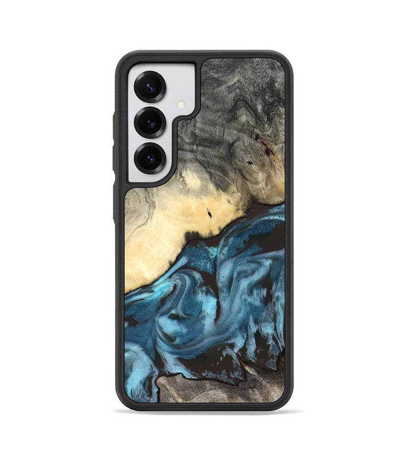 Galaxy S25 Wood Phone Case - Rodney (Blue, 827569)