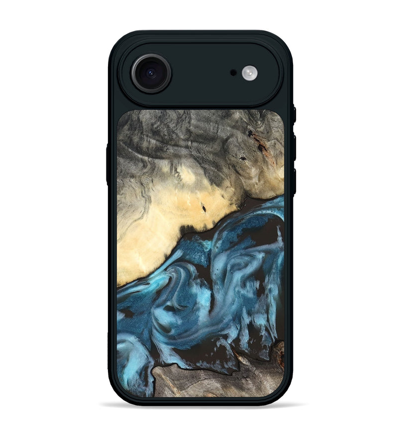 iPhone 17 Air Wood Phone Case - Rodney (Blue, 827569)