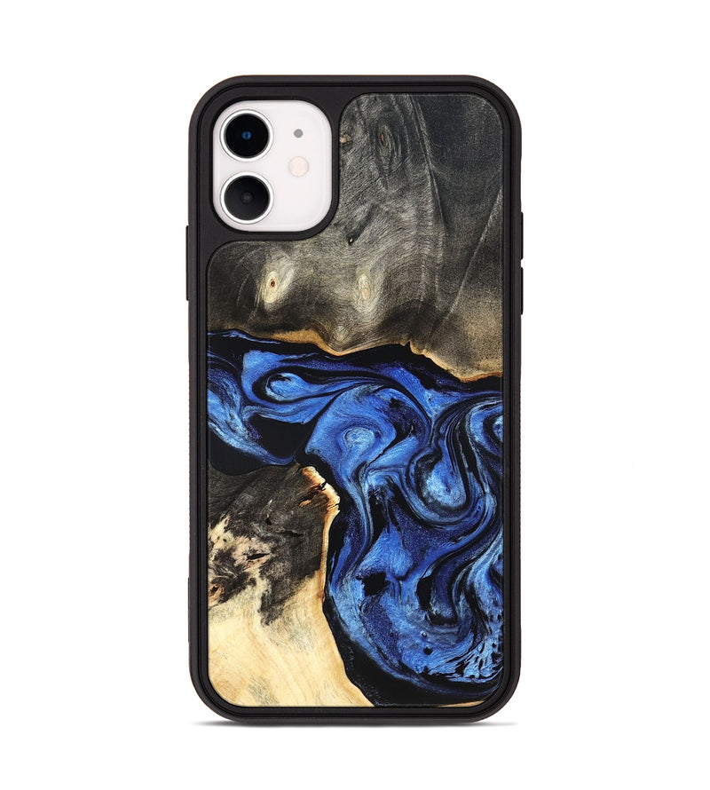 iPhone 11 Wood Phone Case - Harmoni (Blue, 827570)