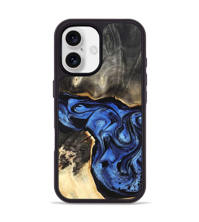 iPhone 17 Wood Phone Case - Harmoni (Blue, 827570)