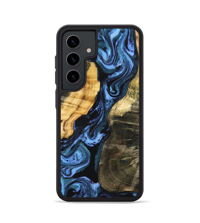 Galaxy S24 Wood Phone Case - Reina (Blue, 827571)