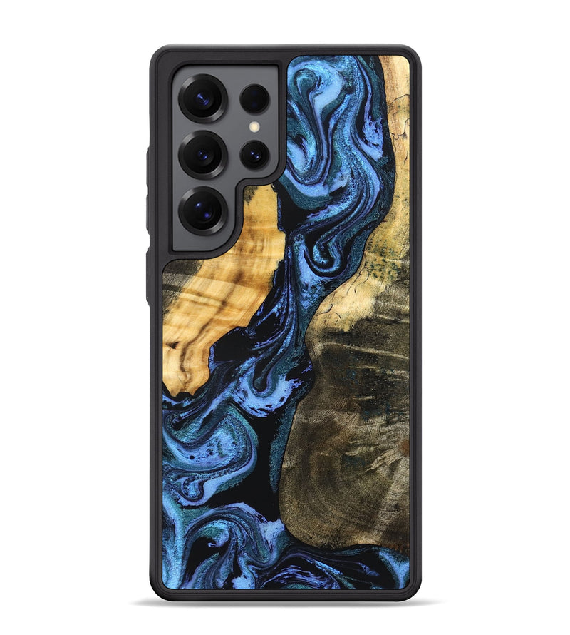 Galaxy S25 Ultra Wood Phone Case - Reina (Blue, 827571)