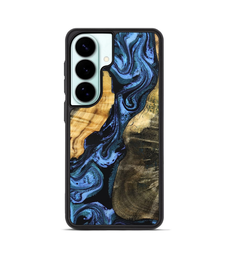 Galaxy S26 Wood Phone Case - Reina (Blue, 827571)