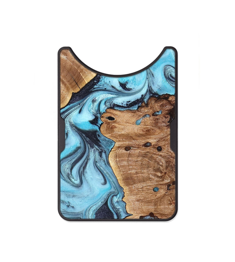 Alloy Wood Wallet - Jax (Blue, 827572)