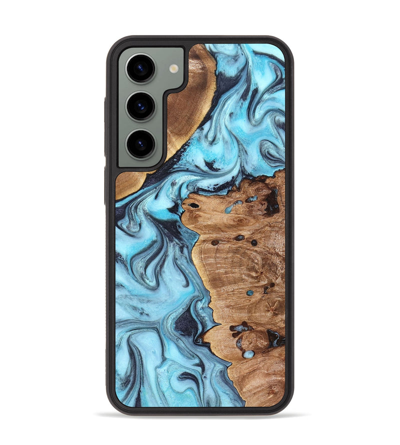 Galaxy S23 Plus Wood Phone Case - Jax (Blue, 827572)