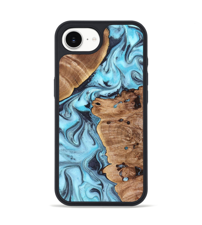 iPhone 17e Wood Phone Case - Jax (Blue, 827572)