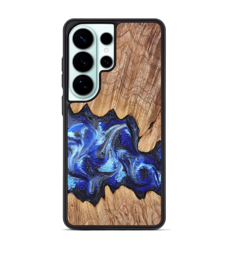 Galaxy S26 Ultra Wood Phone Case - Davon (Blue, 827573)