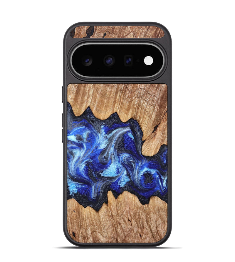 Pixel 11 Wood Phone Case - Davon (Blue, 827573)