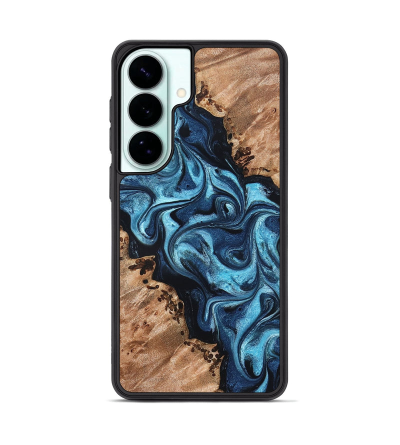 Galaxy S26 Plus Wood Phone Case - Dakari (Blue, 827574)