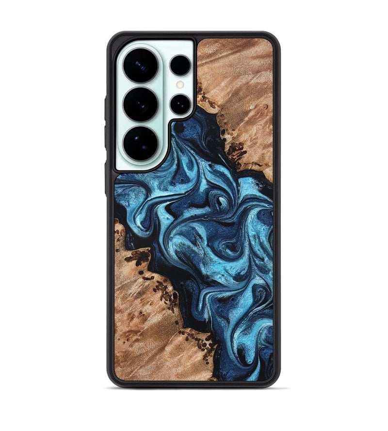 Galaxy S26 Ultra Wood Phone Case - Dakari (Blue, 827574)