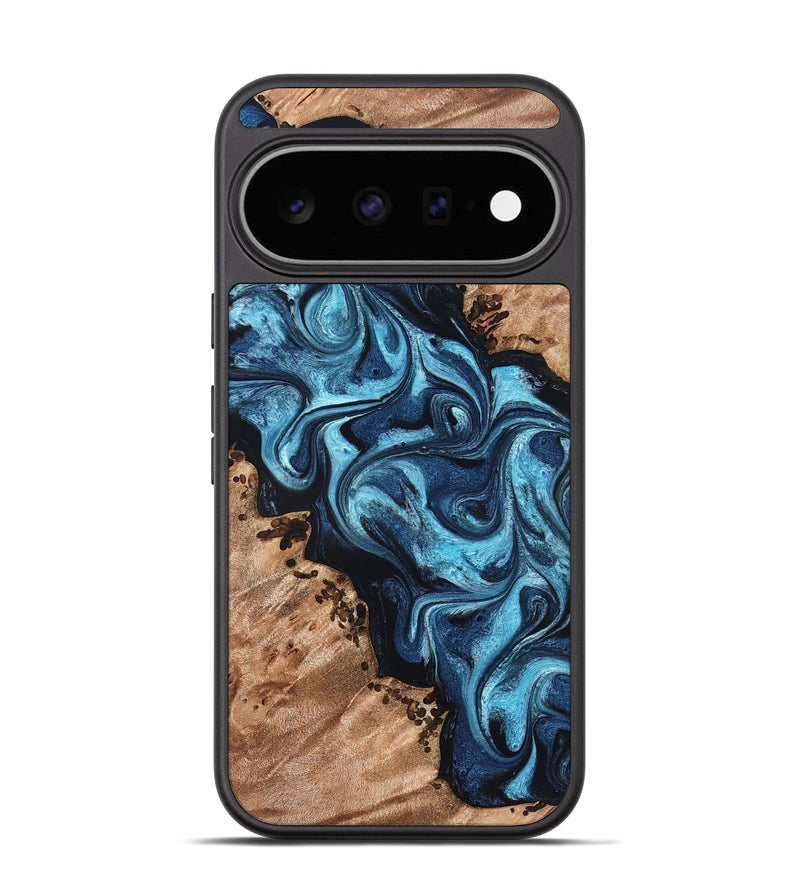 Pixel 11 Wood Phone Case - Dakari (Blue, 827574)