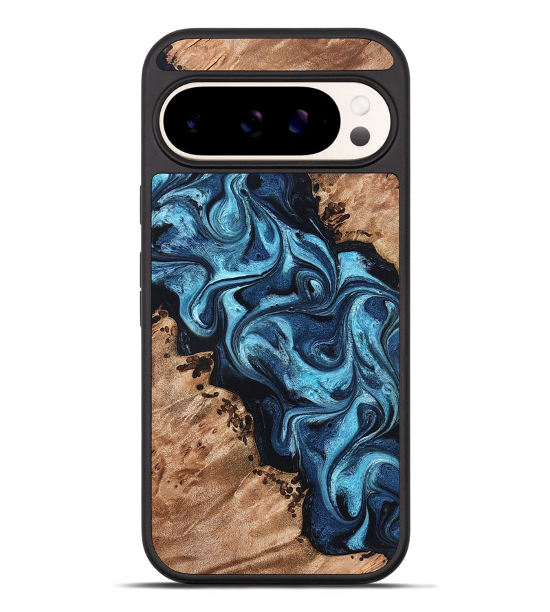 Pixel 9 Pro XL Wood Phone Case - Dakari (Blue, 827574)