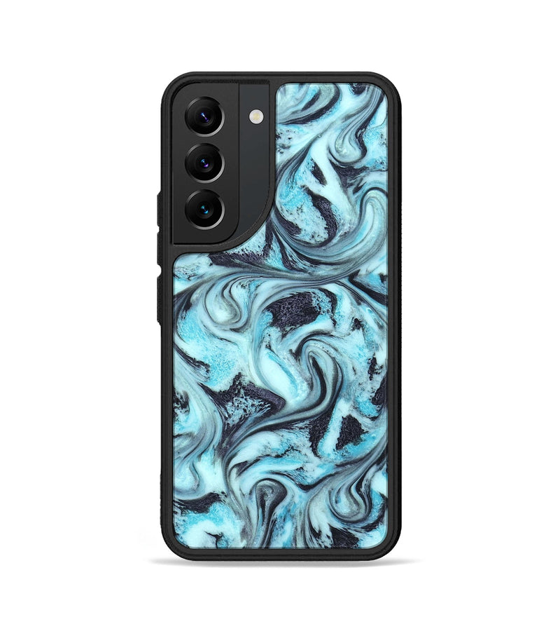 Galaxy S22 ResinArt Phone Case - Raquel (Blue, 827576)