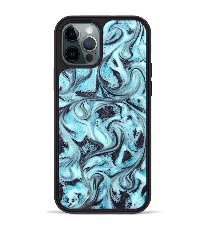 iPhone 12 Pro Max ResinArt Phone Case - Raquel (Blue, 827576)