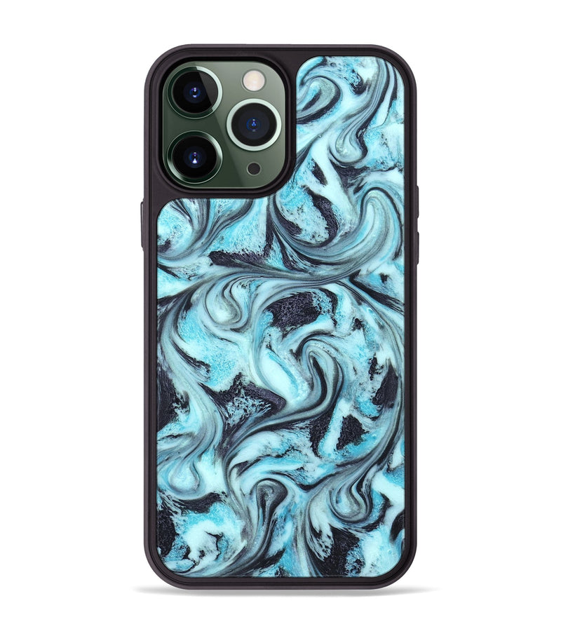 iPhone 13 Pro Max ResinArt Phone Case - Raquel (Blue, 827576)