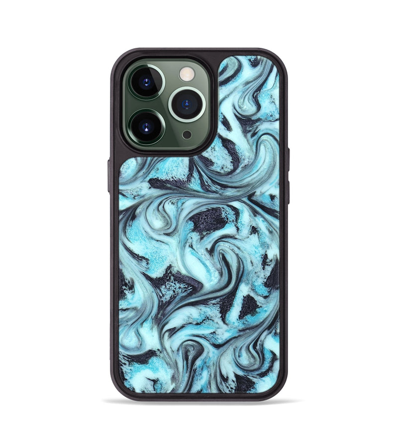 iPhone 13 Pro ResinArt Phone Case - Raquel (Blue, 827576)