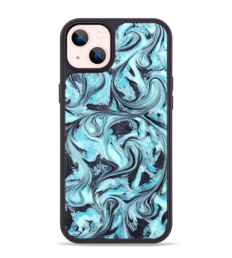 iPhone 14 Plus ResinArt Phone Case - Raquel (Blue, 827576)
