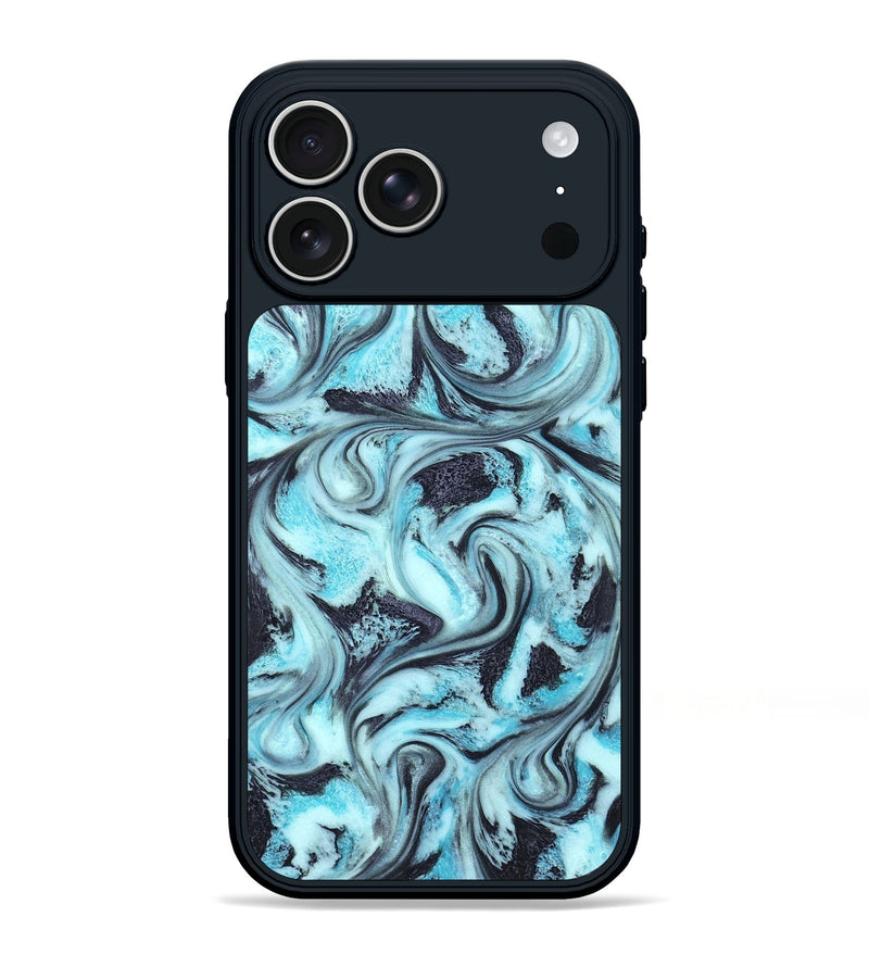 iPhone 17 Pro Max ResinArt Phone Case - Raquel (Blue, 827576)