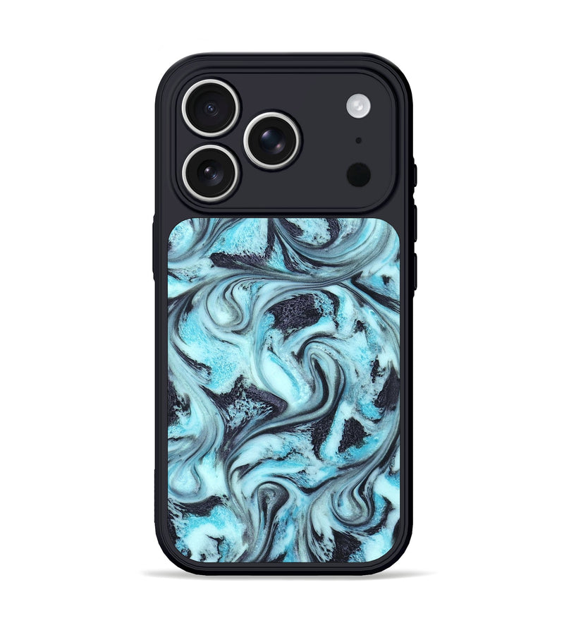 iPhone 17 Pro ResinArt Phone Case - Raquel (Blue, 827576)