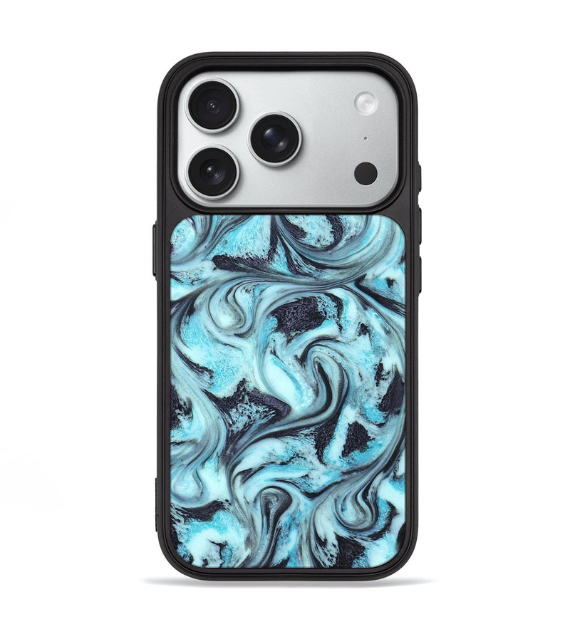 iPhone 18 Pro ResinArt Phone Case - Raquel (Blue, 827576)
