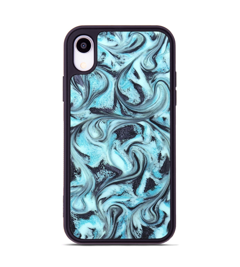 iPhone Xr ResinArt Phone Case - Raquel (Blue, 827576)