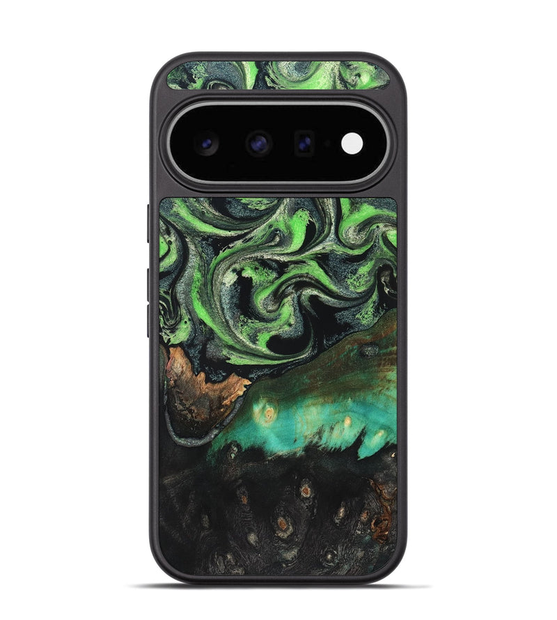 Pixel 11 Wood Phone Case - Kay (Green, 827577)