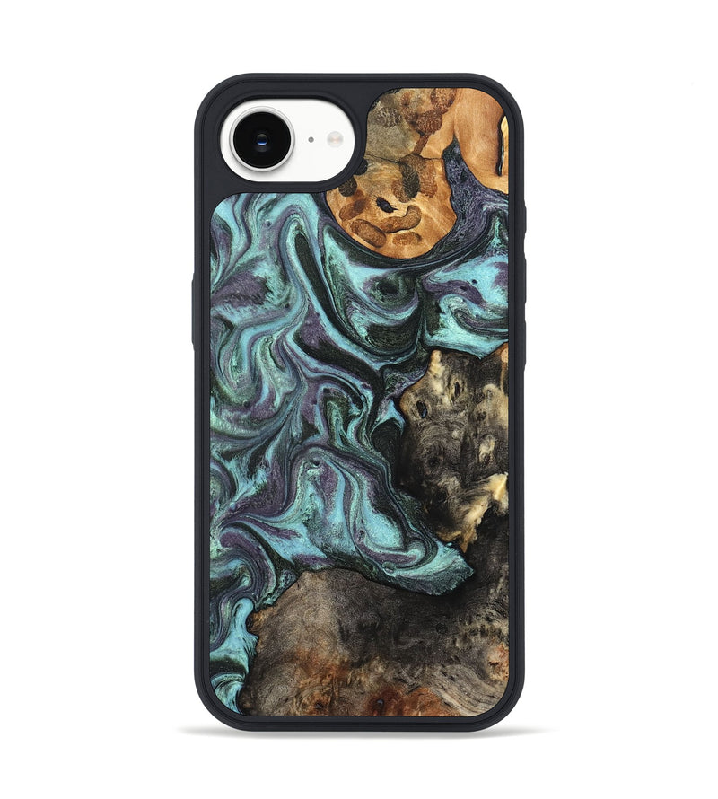 iPhone 17e Wood Phone Case - Dax (Green, 827578)