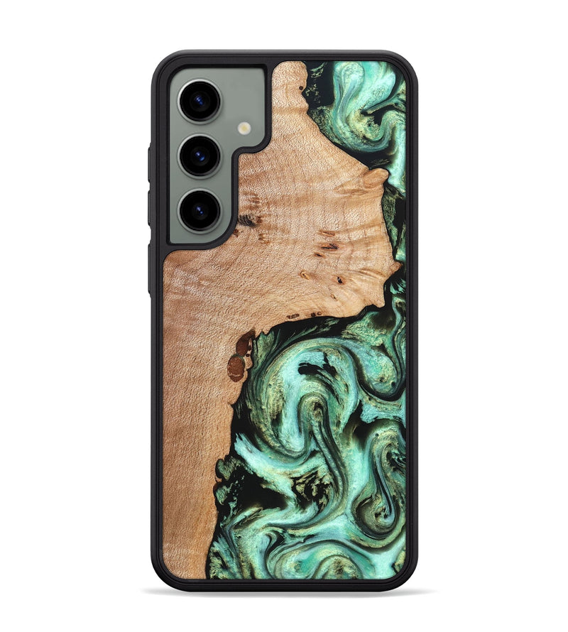 Galaxy S24 Plus Wood Phone Case - Truman (Green, 827579)