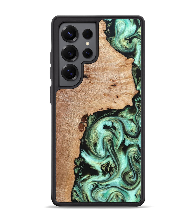Galaxy S25 Ultra Wood Phone Case - Truman (Green, 827579)
