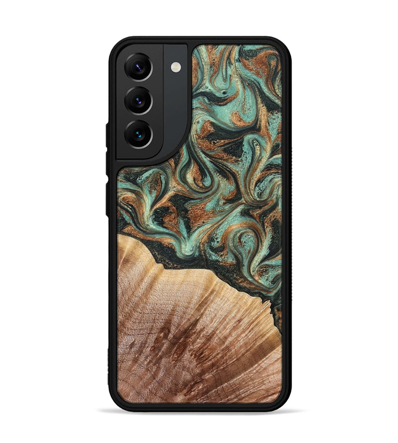 Galaxy S22 Plus Wood Phone Case - Cami (Green, 827580)