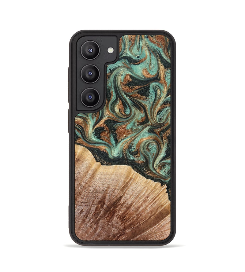 Galaxy S23 Wood Phone Case - Cami (Green, 827580)