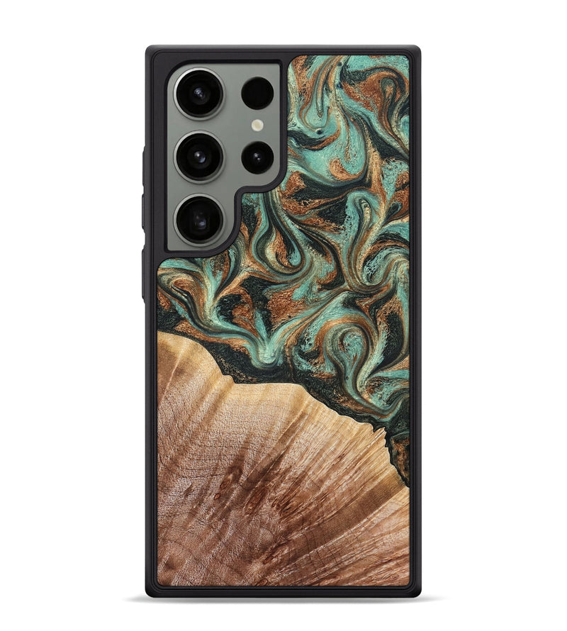 Galaxy S24 Ultra Wood Phone Case - Cami (Green, 827580)