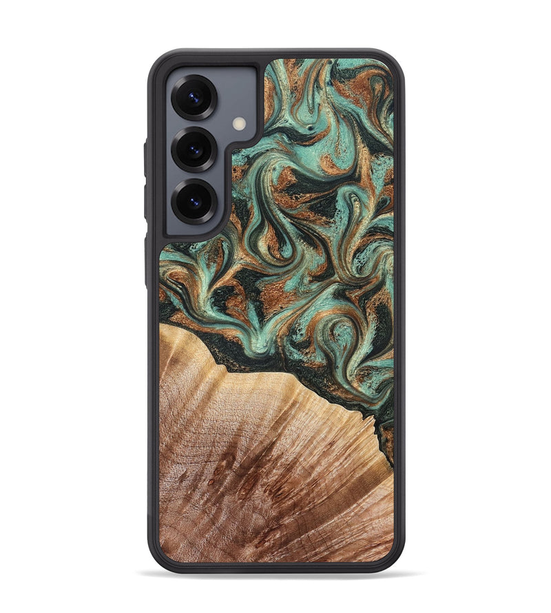 Galaxy S25 Plus Wood Phone Case - Cami (Green, 827580)