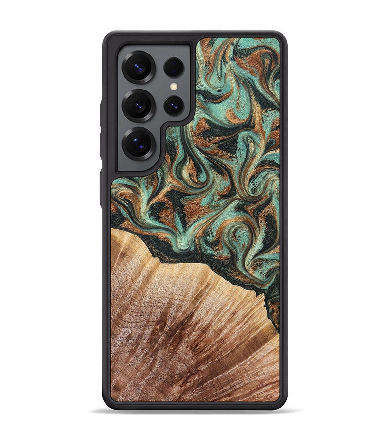 Galaxy S25 Ultra Wood Phone Case - Cami (Green, 827580)