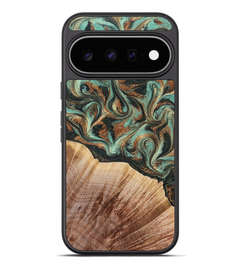 Pixel 11 Pro XL Wood Phone Case - Cami (Green, 827580)