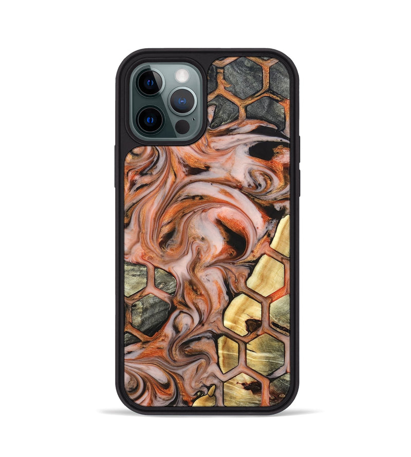 iPhone 12 Pro Wood Phone Case - Maritza (Pattern, 827581)